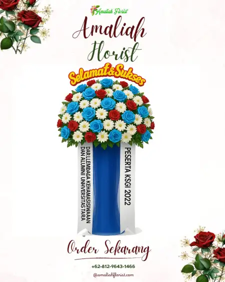 Standing Flowers Hotel Mulia Senayan Jakarta